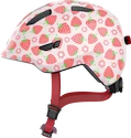 Otroška čelada Abus Smiley 3.0 LED Rose strawberry S