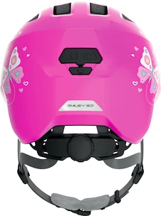 Otroška čelada Abus Smiley 3.0 pink butterfly M