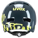 Otroška čelada Uvex Kid 3 Dirtbike Grey-Lime (S4148191100)