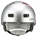 Otroška čelada Uvex Kid 3 Silver-Rosé (S4148193600)
