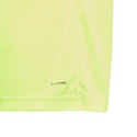 Otroška majica adidas  B Club 3 Stripes Tee Lucid Lemon