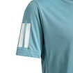 Otroška majica adidas  Club Tennis 3-Stripes T-Shirt Kids Powder Teal