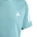 Otroška majica adidas  Club Tennis 3-Stripes T-Shirt Kids Powder Teal