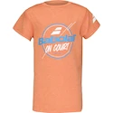 Otroška majica Babolat  Exercise Graphic Tee Boy Vibrant Orange