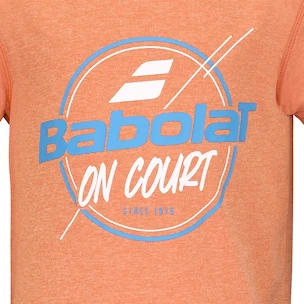 Otroška majica Babolat  Exercise Graphic Tee Boy Vibrant Orange