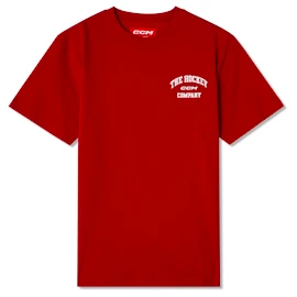 Otroška majica CCM Athleisure Tee Red