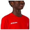 Otroška majica CCM  Lightweight Training Red