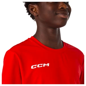 Otroška majica CCM  Lightweight Training Red XL