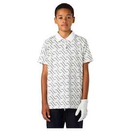 Otroška majica CCM Polo Print Blanc