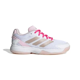 Otroška obutev za tenis adidas Ubersonic Kids Off White/Silver Metallic