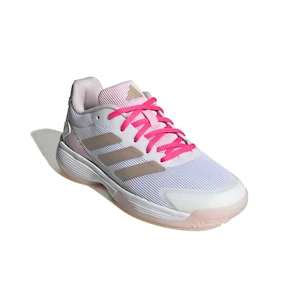 Otroška obutev za tenis adidas  Ubersonic Kids Off White/Silver Metallic