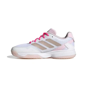 Otroška obutev za tenis adidas  Ubersonic Kids Off White/Silver Metallic