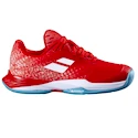 Otroška obutev za tenis Babolat Jet Mach 3 Junior AC Girl Fiesta Red  EUR 38,5