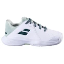 Otroška obutev za tenis Babolat Propulse Jr 3 AC Wimbledon White/Dark Green