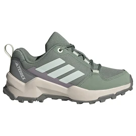 Otroška obutev za uporabo na prostem adidas Terrex AX4R Silver Green/ Linen Green/Preloved Fig
