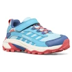 Otroška obutev za uporabo na prostem Merrell  Moab Speed 2 Low A/C Wtrpf Turq/Coral