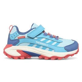 Otroška obutev za uporabo na prostem Merrell Moab Speed 2 Low A/C Wtrpf Turq/Coral