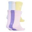 Otroške nogavice adidas  Cushined Crew Violet Fusion 6 Pack