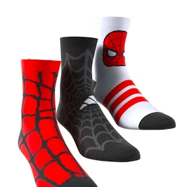 Otroške nogavice adidas Marvel Kids Spiderman Socks 3 Pack