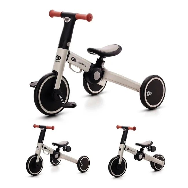 Otroški poganjalci Kinderkraft 4trike Silver Grey