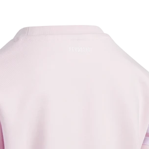 Otroški pulover adidas  Graphic Crew Neck Clear Pink