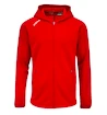 Otroški pulover CCM  LOCKER ROOM FLEECE FULL ZIP HOODIE Red M