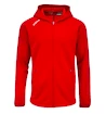 Otroški pulover CCM  LOCKER ROOM FLEECE FULL ZIP HOODIE Red S