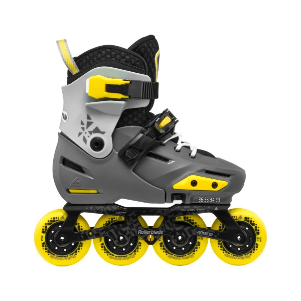Otroški rolerji Rollerblade  Apex Charcoal/Yellow  EUR 33-36