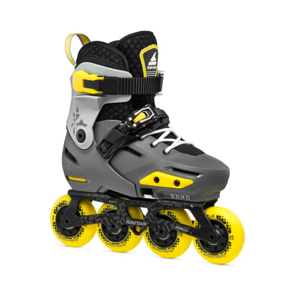 Otroški rolerji Rollerblade  Apex Charcoal/Yellow  EUR 33-36