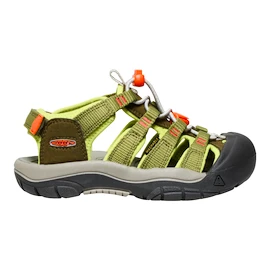 Otroški sandali Keen NEWPORT BOUNDLESS Dark olive/Scarlet ibis