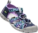 Otroški sandali Keen Seacamp II CNX JR Black Iris/African Violet