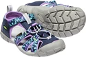 Otroški sandali Keen Seacamp II CNX JR Black Iris/African Violet