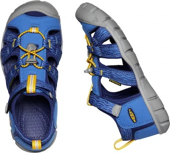 Otroški sandali Keen Seacamp II CNX JR Bright Cobalt/Blue Depths  US 5