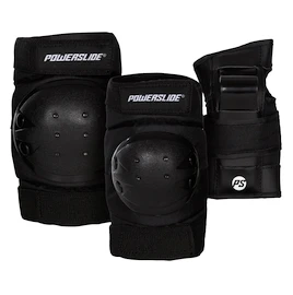 Otroški ščitniki za inline hokej Powerslide Basic Set Black