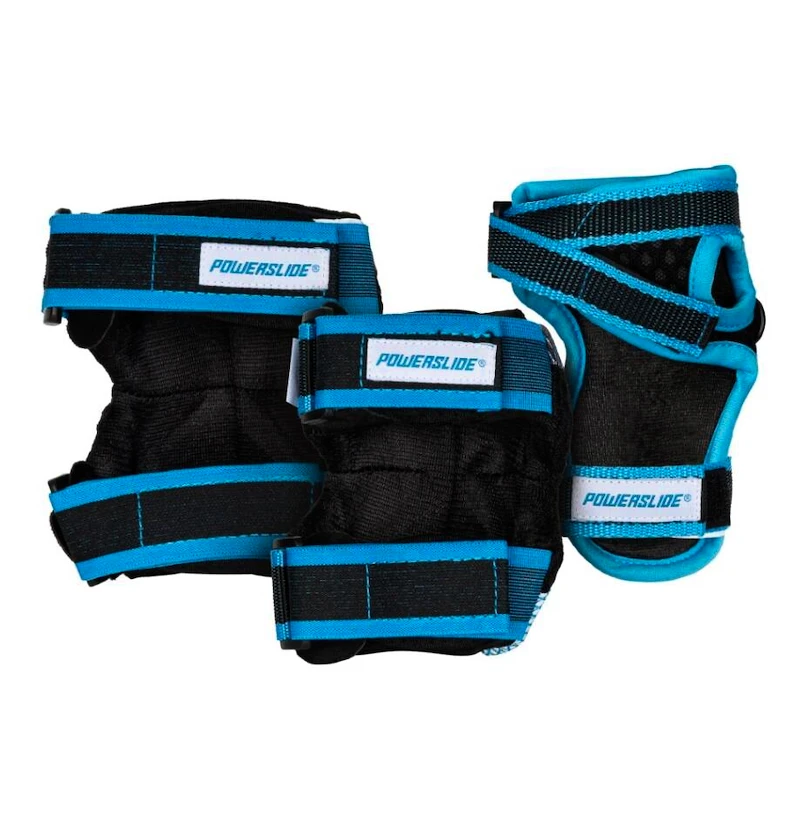 Otroški ščitniki za inline hokej Powerslide  Kids Pro Boys II Set Black/Blue