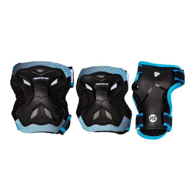 Otroški ščitniki za inline hokej Powerslide  Kids Pro Boys II Set Black/Blue