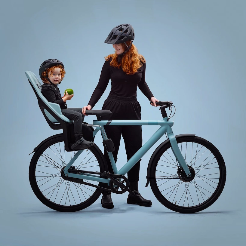 Otroški sedež za kolo Thule 2 Maxi - Frame Mount - Black