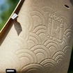 Otroški sedež za kolo Urban Iki BIO Rear seat Carrier mounting Oishi Beige/Bincho Black