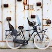 Otroški sedež za kolo Urban Iki Rear seat Frame mounting Koge Brown/Bincho Black