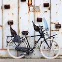 Otroški sedež za kolo Urban Iki Rear seat Frame mounting Koge Brown/Bincho Black
