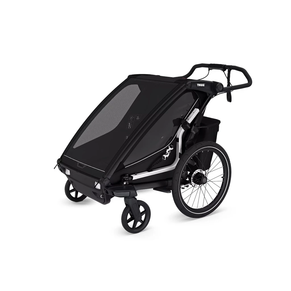 Otroški voziček Thule Chariot Sport 2 double black