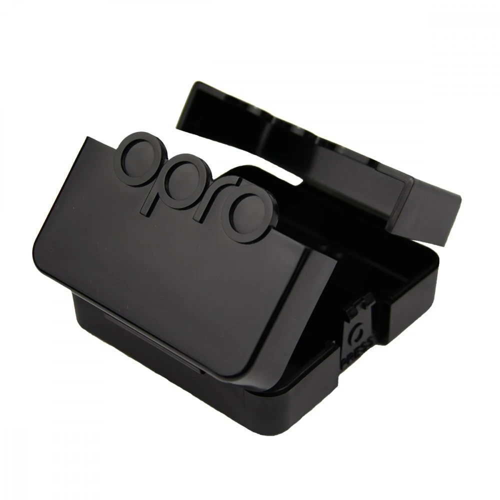 Ovitek za ščitnik za zobe Opro  ANITIMICROBIAL MOUTHGUARDS CASE Black