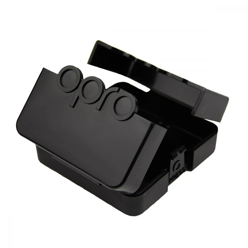 Ovitek za ščitnik za zobe Opro  ANITIMICROBIAL MOUTHGUARDS CASE Black