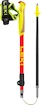 Palice za trail tek Leki  Ultratrail FX Junior, naturalcarbon-bright red-neonyellow, 95 - 110 cm