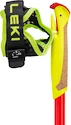Palice za trail tek Leki  Ultratrail FX Junior, naturalcarbon-bright red-neonyellow, 95 - 110 cm
