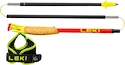 Palice za trail tek Leki  Ultratrail FX.One Superlite, bright red-neonyellow-naturalcarbon