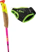 Palice za trail tek Leki  Ultratrail FX.One Superlite, neonpink-neonyellow-naturalcarbon