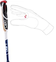 Pohodne palice Leki  Smart Supreme, midnightblue dark metallic-darkblue-white, 100 - 130 cm