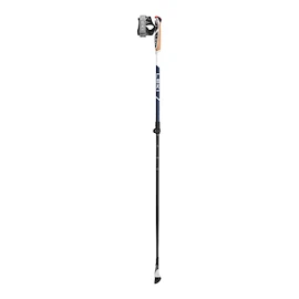Pohodne palice Leki Smart Supreme, midnightblue dark metallic-darkblue-white, 100 - 130 cm