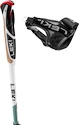 Pohodne palice Leki  Spin Shark SL, white-smokegreen-dark anthracite, 100 - 130 cm